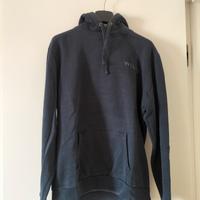 felpa c/cappuccio blu J.WILLS