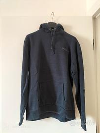 felpa c/cappuccio blu J.WILLS