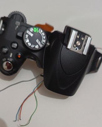 Ricambi Nikon parte superiore con flash