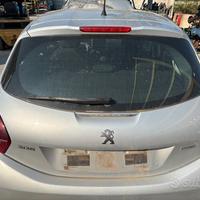 PORTELLONE BAULE POSTERIORE PEUGEOT 208 ANNO 2016