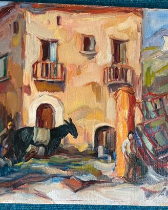 Dipinto olio su tela