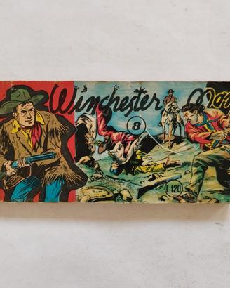 fumetti raccoltina striscia Winchester Man n.8,'64