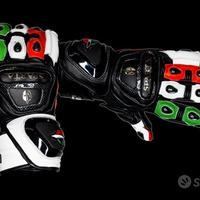 Guanti moto sparta shirin tricolore
