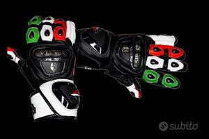 Guanti moto sparta shirin tricolore