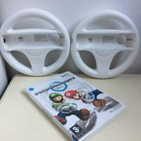 Nintendo Wii Mario Kart + Volanti originali