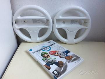 Nintendo Wii Mario Kart + Volanti originali