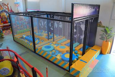 Percorso Avventura Ninja School per Parchi Giochi