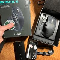 Mx master 3s mouse logitech + custodia