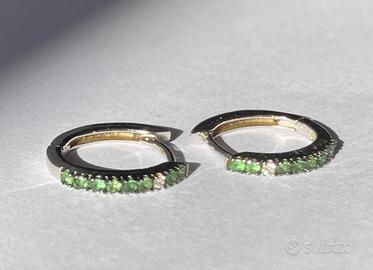 Orecchini in oro bianco