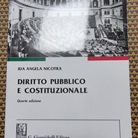 libro Diritto pubblico e costituzionale