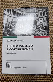 libro Diritto pubblico e costituzionale