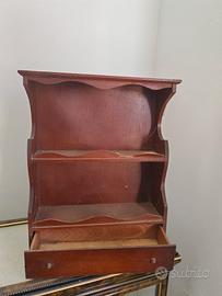 Mobiletto Pensile Vintage con Cassetto

