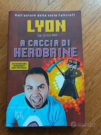 Libro Lyon "A caccia di Herobrine"