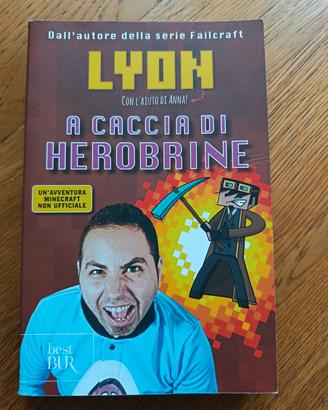 Libro Lyon "A caccia di Herobrine"