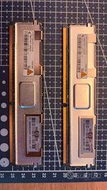 2x 2GB RAM HP Qimonda DDR2 PC2-5300F ECC FB-DIMM