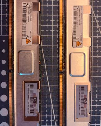 2x 2GB RAM HP Qimonda DDR2 PC2-5300F ECC FB-DIMM
