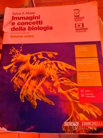 Libro " Immagini e concetti della biologia" seconu
