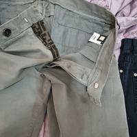 Pantaloni Fendi e dsquared originali uomo