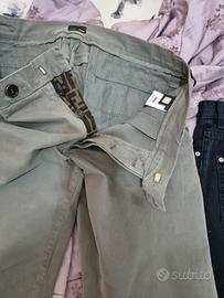 Pantaloni Fendi e dsquared originali uomo