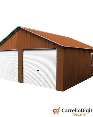Box cantiere 666x724 810kg saracinesche fin legno
