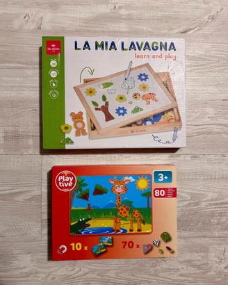 2 giochi Creatività e Disegno 3-6 anni