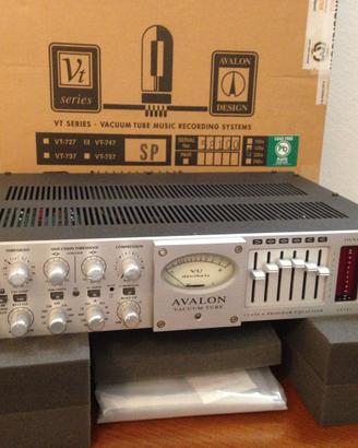 EQ parametrico valvolare Avalon Design VT 747-SP,