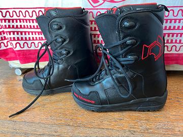 Snowboard + Attacchi + Scarponi bambino