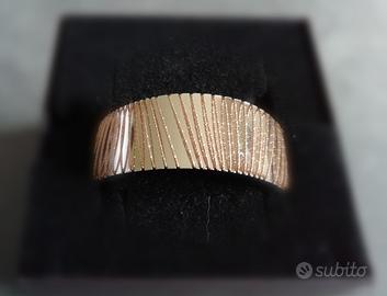 Stroili, bracciale rigido in bronzo bicolore