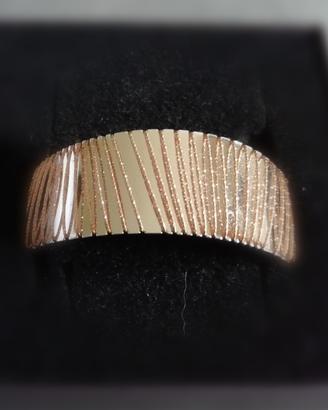 Stroili, bracciale rigido in bronzo bicolore