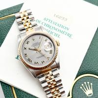 Rolex Datejust 16233, Full set, si Permute