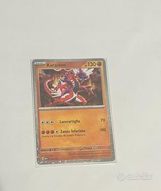 Koraidon carta pokemon mcdonald 2025