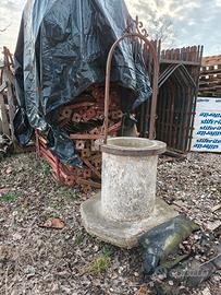 Pozzo decorativo da giardino