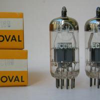 ECC88 Ei Yugoslavia coppia matched NOS/NIB
