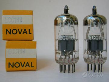 ECC88 Ei Yugoslavia coppia matched NOS/NIB