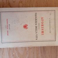 aforismi sulla saggezza della vita - Schopenauer