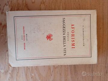 aforismi sulla saggezza della vita - Schopenauer