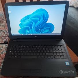 Notebook HP i5 7200 ram12gb ssd240gb W.11 batt.OK
