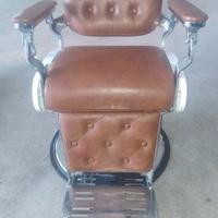 POLTRONA DA BARBIERE STILE VINTAGE