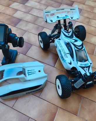 Hobao Hyper scala 1/8 con telecomando carica batte