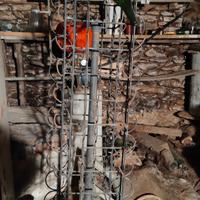 scolabottiglie ferro battuto 