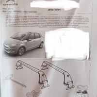 Barre portatutto Citroen C4 Picasso 