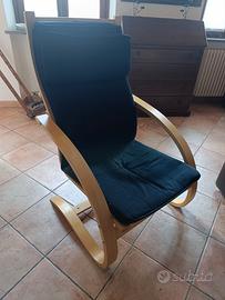 Poltrona Relax in Legno Curvato

