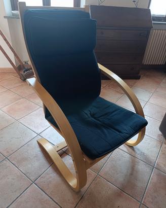 Poltrona Relax in Legno Curvato

