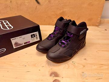 Scarpe moto Shade Air Lady viola - AXO - 39