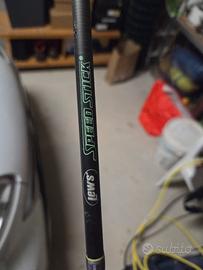 Canna casting Lew's speed stick