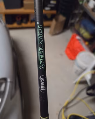 Canna casting Lew's speed stick