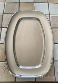 Piatto da portata Alessi in acciaio inox 18/10