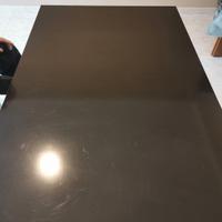 tavolo   nero lucido cm 130x80 cucina/soggiorno 