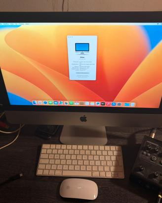 iMac 21,5” 2017 8GB + Tastiera e Mouse