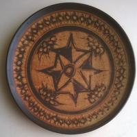 Piatto Decorativo in Ceramica Artigianale